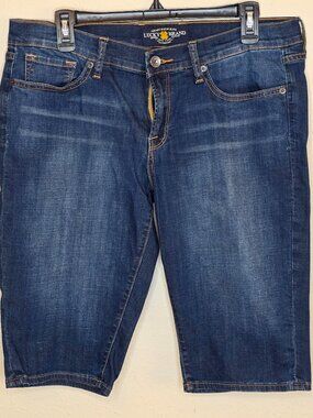 Lucky Brand "Brigitte Bermuda" Women's Shorts, Size 12/31